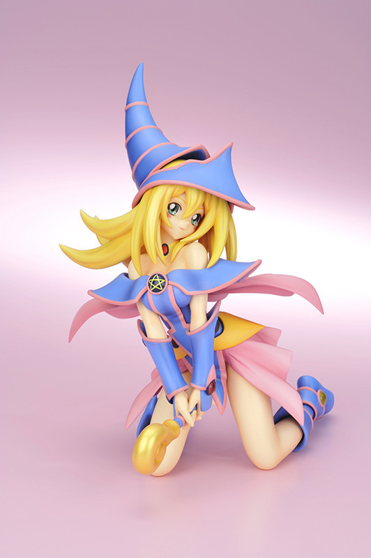Black Magician Girl, Yu-Gi-Oh! Duel Monsters, Kotobukiya, Pre-Painted, 1/7, 4934054781829