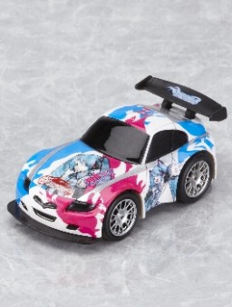 Miku GT Pull-Back Mini Car (RQ, White), GOOD SMILE Racing, Vocaloid, Good Smile Company, Trading