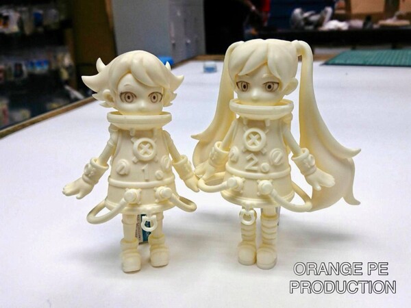 Reset-chan, Mascot Character, Orange Pe Production, Garage Kit