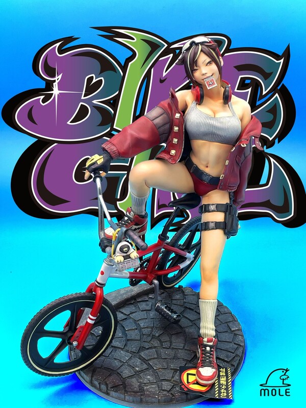 Bike Girl, Original, Mold-Mole, Garage Kit