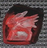 Thunders (Clear Red), Pocket Monsters, Bandai, Trading, 4902425558387