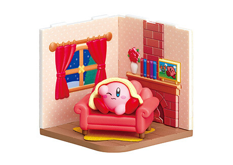 Kirby (Kutsurogi Living Room), Hoshi No Kirby, Re-Ment, Trading, 4521121207896
