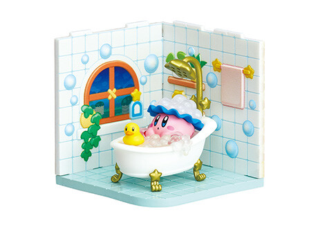 Kirby (Yuttari Bathroom), Hoshi No Kirby, Re-Ment, Trading, 4521121207896