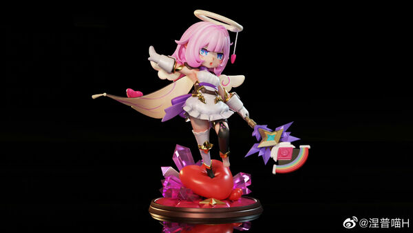 Elysia (Equipment Living Form - Elf Elysia), Honkai Impact 3rd, Jiu Wei Mao Ren Xing Gong Fang, Garage Kit