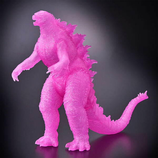 Gojira Evolved (Clear Glitter Pink), Godzilla X Kong: The New Empire, Bandai, Pre-Painted