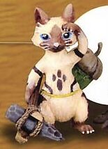 Airou, Monster Hunter, Enterbrain, Kadokawa, Pre-Painted, 1/8