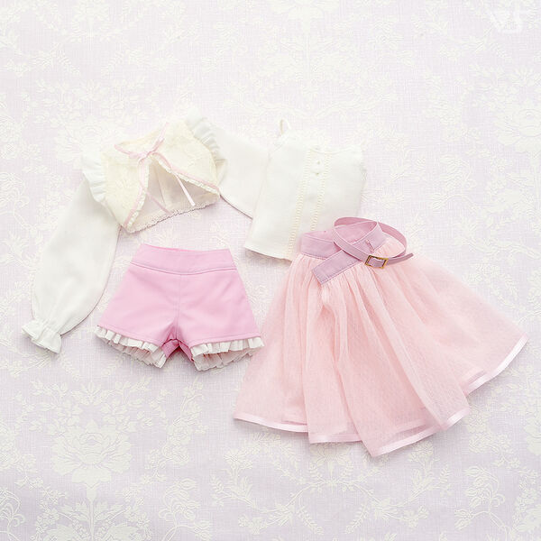 Girly Wrap Skirt Coord Set, Volks, Accessories, 1/3, 4518992448718
