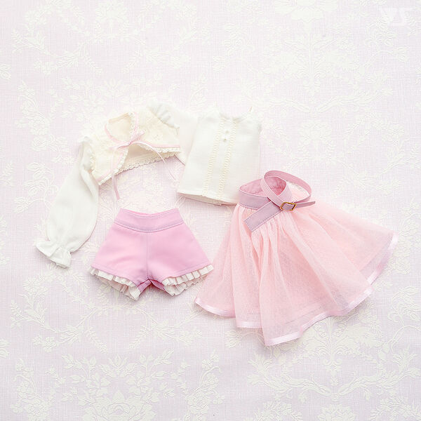 Girly Wrap Skirt Coord Set / Mini, Volks, Accessories, 1/3, 4518992448701