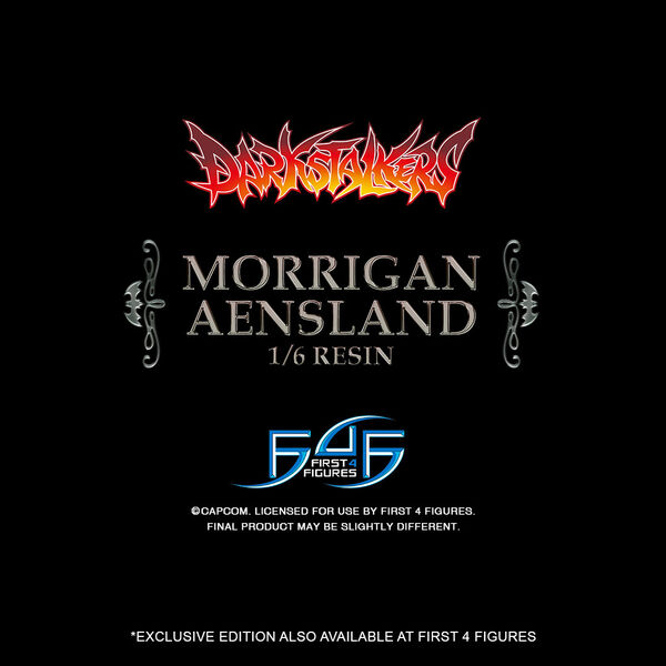 Morrigan Aensland (Exclusive Edition), Vampire: The Night Warriors, First 4 Figures, Pre-Painted, 1/6