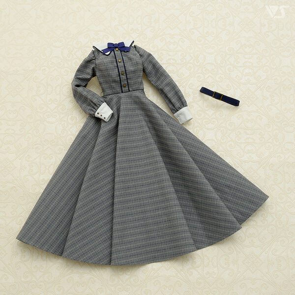 Plaid Dress Set (L Bust / DDdy) (Gray), Volks, Accessories, 1/3, 4518992447247