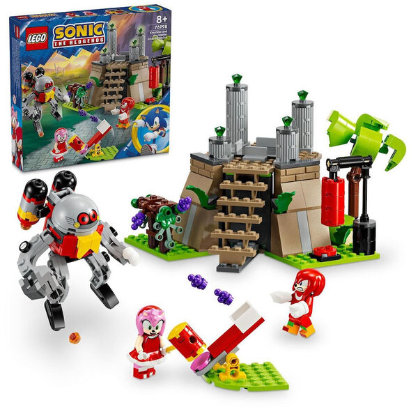 Amy Rose, Eggrobo, Knuckles The Echidna, Picky, Sonic The Hedgehog, The Lego Group, Model Kit