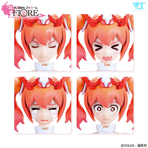 FIORE PRIMULA Additional Faces Set 5, Volks, Accessories, 4518992227832