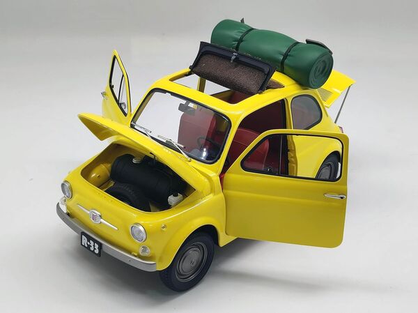 Fiat 500, Lupin III: Cagliostro No Shiro, S14, Pre-Painted, 1/12, 4562429824699