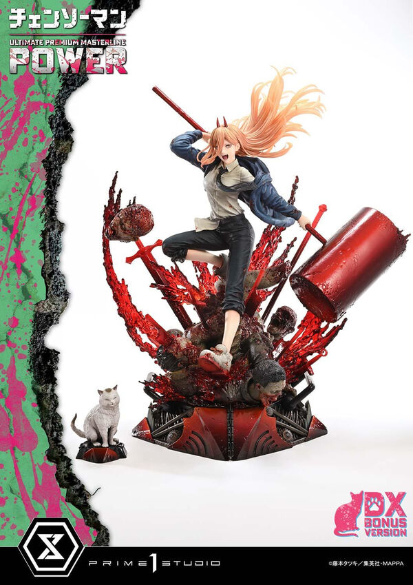 Nyaako, Power (DX Bonus), Chainsaw Man, Prime 1 Studio, Pre-Painted, 1/4, 4580708049397