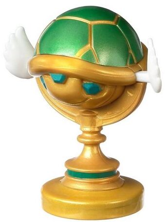 Shell Cup Trophy, Mario Kart 8, Mattel, Pre-Painted