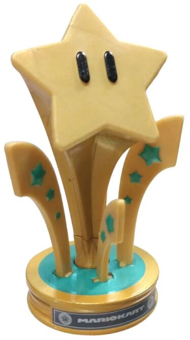 Star Cup Trophy, Mario Kart 8, Mattel, Pre-Painted