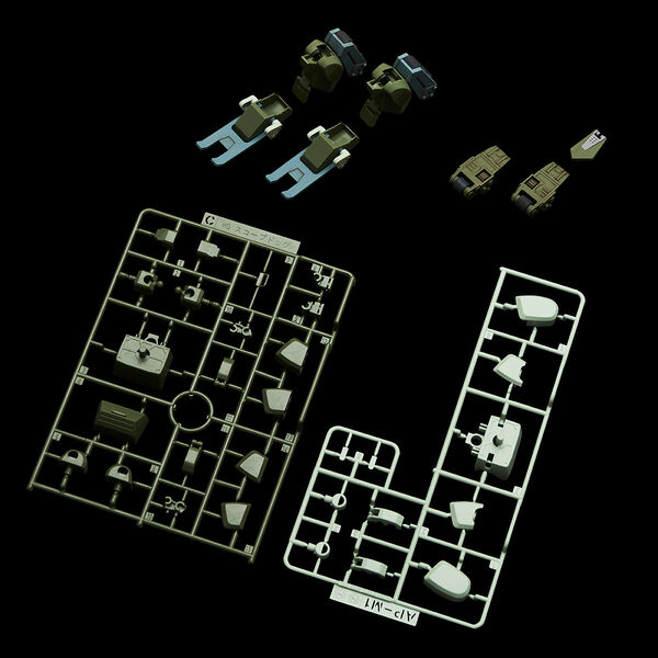 Scopedog Expanion Parts Set 5, Soukou Kihei VOTOMS, Bandai Spirits, Accessories