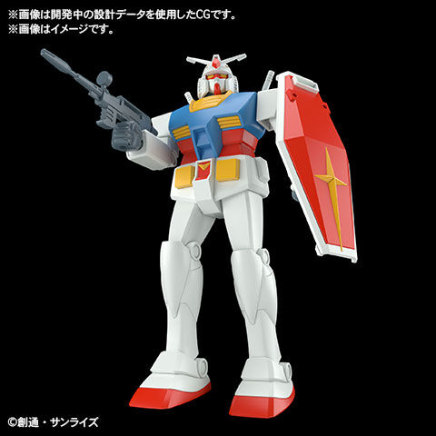 RX-78-2 Gundam (Revival), Kidou Senshi Gundam, Bandai Spirits, Model Kit, 1/144
