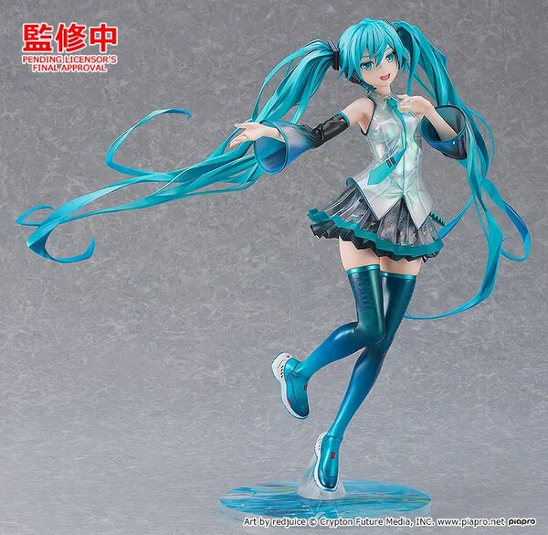 Hatsune Miku (0x27 Eternal Stream), Vocaloid, Good Smile Company, Pre-Painted, 1/4