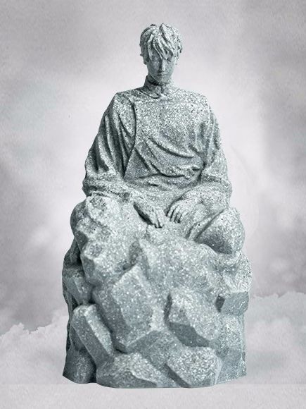 Zhang Kylin (Zhang Qiling in the snow Stone Statue), Daomu Biji, Moe Goods, Pre-Painted