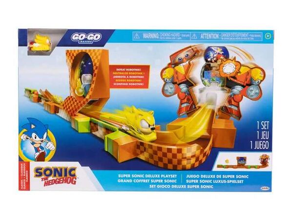 Super Sonic, Sonic The Hedgehog, Jakks Pacific, Pre-Painted