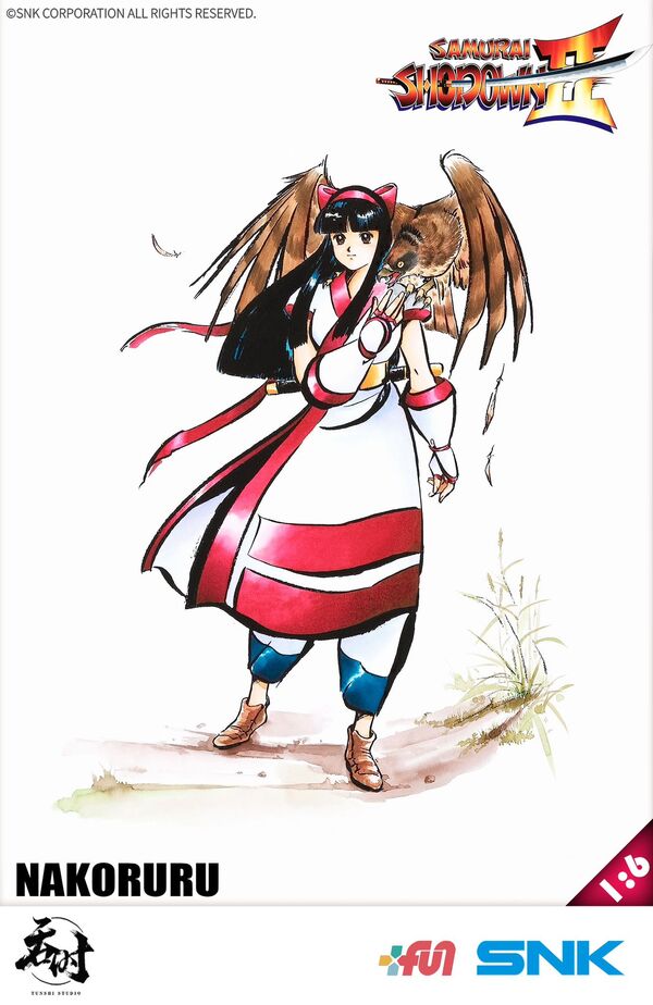 Nakoruru, Samurai Spirits, Tunshi Studio, Action/Dolls, 1/6