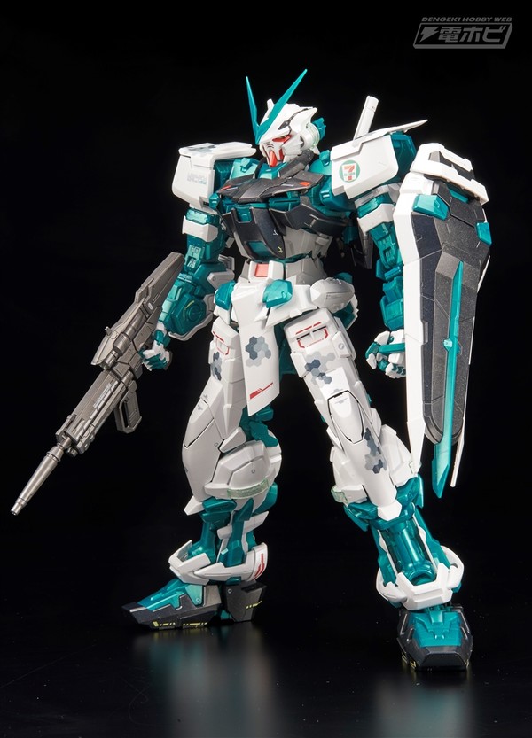 MBF-P04 Gundam Astray Green Frame (7-Eleven colors), Kidou Senshi Gundam SEED Frame Astrays, Bandai, Model Kit, 1/60