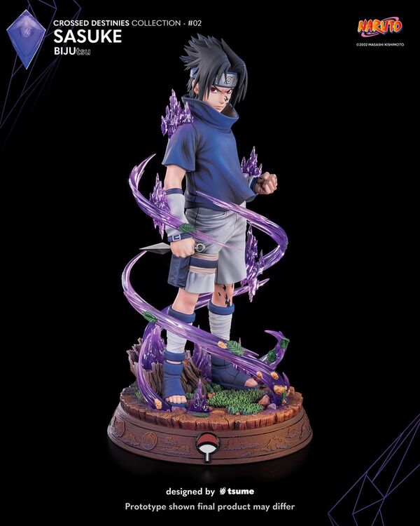 Uchiha Sasuke, Naruto, Tsume, Pre-Painted, 1/4