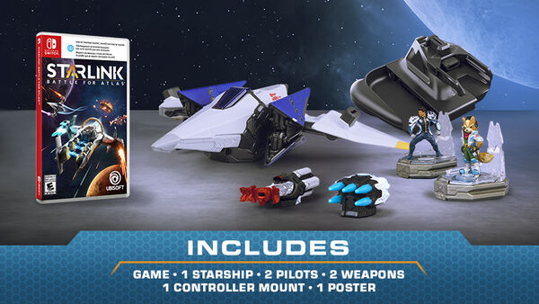 Starlink: Battle For Atlas Arwing, Star Fox, Starlink: Battle For Atlas, Ubisoft Entertainment S.A., Pre-Painted