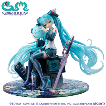 Haro, Hatsune Miku (Mobile Suit Gundam 45th Anniversary x Hatsune Miku x 00 Gundam), Mobile Suit Gundam 00, Vocaloid, MegaHouse, Pre-Painted