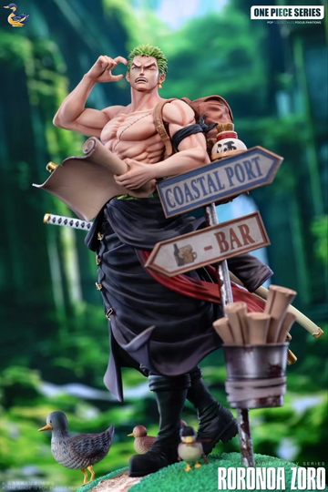 Roronoa Zoro (Lost Roronoa Zoro), One Piece, Individual Sculptor, Pre-Painted