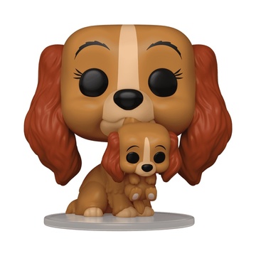 Lady (#1553 with puppy), Lady And The Tramp, Funko, Pre-Painted
