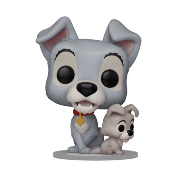 Tramp (#1554 with puppy), Lady And The Tramp, Funko, Pre-Painted