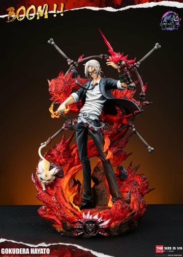 Gokudera Hayato, Uri (Hayato Gokudera & Uri), Katekyo Hitman Reborn!, Individual Sculptor, Pre-Painted, 1/6
