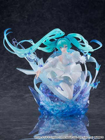 Hatsune Miku (Hatsune Miku -Crystal Dress -), Miku, Vocaloid, EStream, Pre-Painted, 1/7