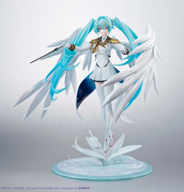Hatsune Miku (Hatsune Miku x Wing Gundam Zero), Mobile Suit Gundam, Vocaloid, MegaHouse, Pre-Painted, 1/7
