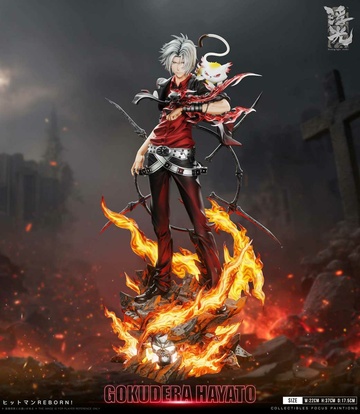 Gokudera Hayato, Uri (Hayato Gokudera & Uri 002), Katekyo Hitman Reborn!, Individual Sculptor, Pre-Painted, 1/6