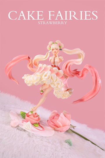 Cake Fairy (Cake Fairies Cheese Strawberry), Art By Aruk, Unknown, Pre-Painted, 1/7