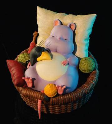 Bou, Yu-bird (Bou's Dream of Weaving a Basket), Spirited Away, Individual Sculptor, Pre-Painted