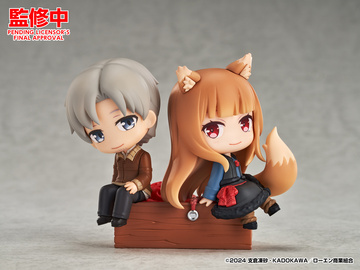 Holo, Kraft Lawrence (Lawrence & Holo), Ookami To Koushinryou: Merchant Meets The Wise Wolf, Good Smile Company, Pre-Painted