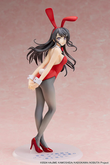 Sakurajima Mai (Sakurajima Mai Red Bunny Girl), Seishun Buta Yarou Wa Bunny Girl Senpai No Yume O Minai, Aniplex, Pre-Painted, 1/7