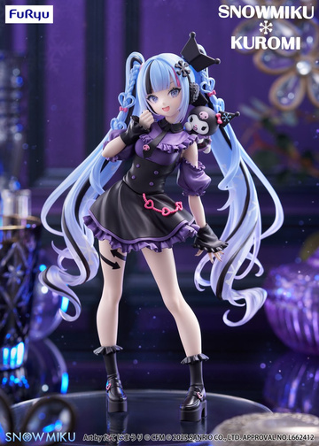 Hatsune Miku, Kuromi (Snow Miku x Kuromi), Miku, Vocaloid, FuRyu, Pre-Painted
