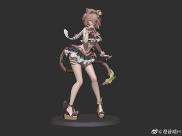 Pardofelis (Midsummer Collector), Honkai Impact 3rd (Houkai 3rd), Individual Sculptor, Garage Kit