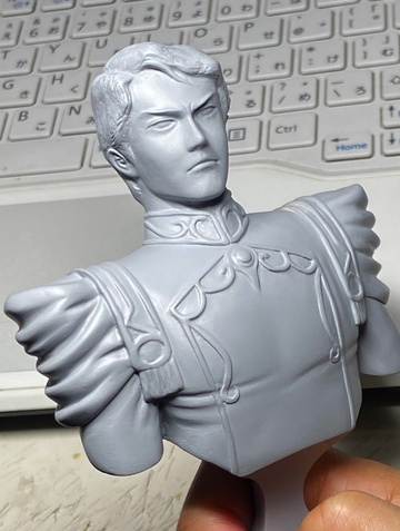 Oskar Von Reuenthal (Bust Reuenthal), Legend Of The Galactic Heroes, Individual Sculptor, Garage Kit, 1/6