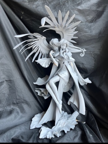 Belldandy, Holy Bell (Belldandy& Hollybell), Ah! My Goddess, Individual Sculptor, Garage Kit