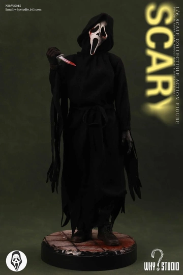 Ghostface (Scary), Scream, Individual Sculptor, Action/Dolls, 1/6