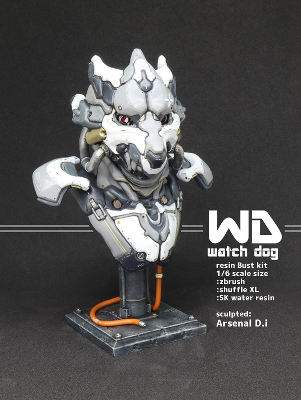 Watch Dog, Original, Arsenal D.i, Garage Kit, 1/6