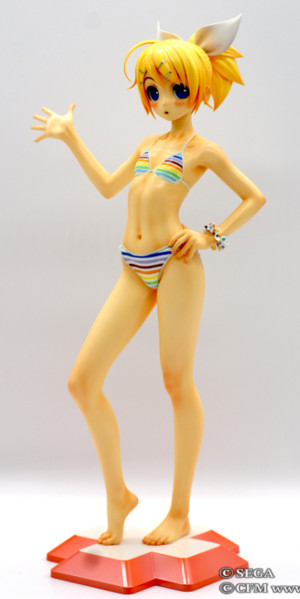 Kagamine Rin (Shimashima Bikini), Hatsune Miku -Project Diva- F 2nd, Papincho Papeppipo, Garage Kit, 1/6