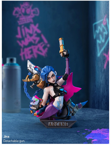 Jinx, Arcane: League Of Legends, Unknown, Trading, 1/10