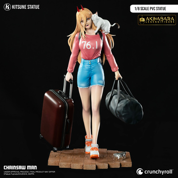 Meowy, Power (Power), Chainsaw Man, Kitsune Statue, Pre-Painted, 1/8